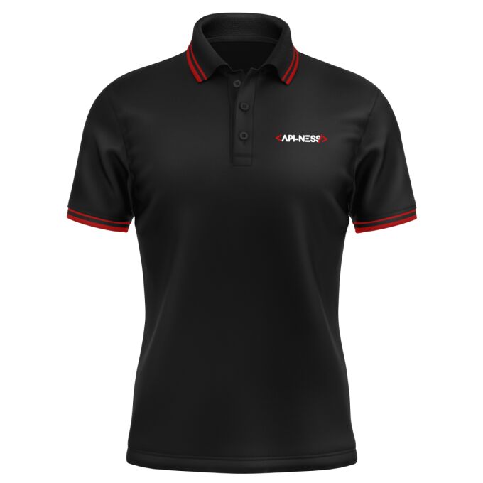 Polo Homme contrasté de qualité supérieure (matériau de personnalisation haut de gamme, imprimé en France)